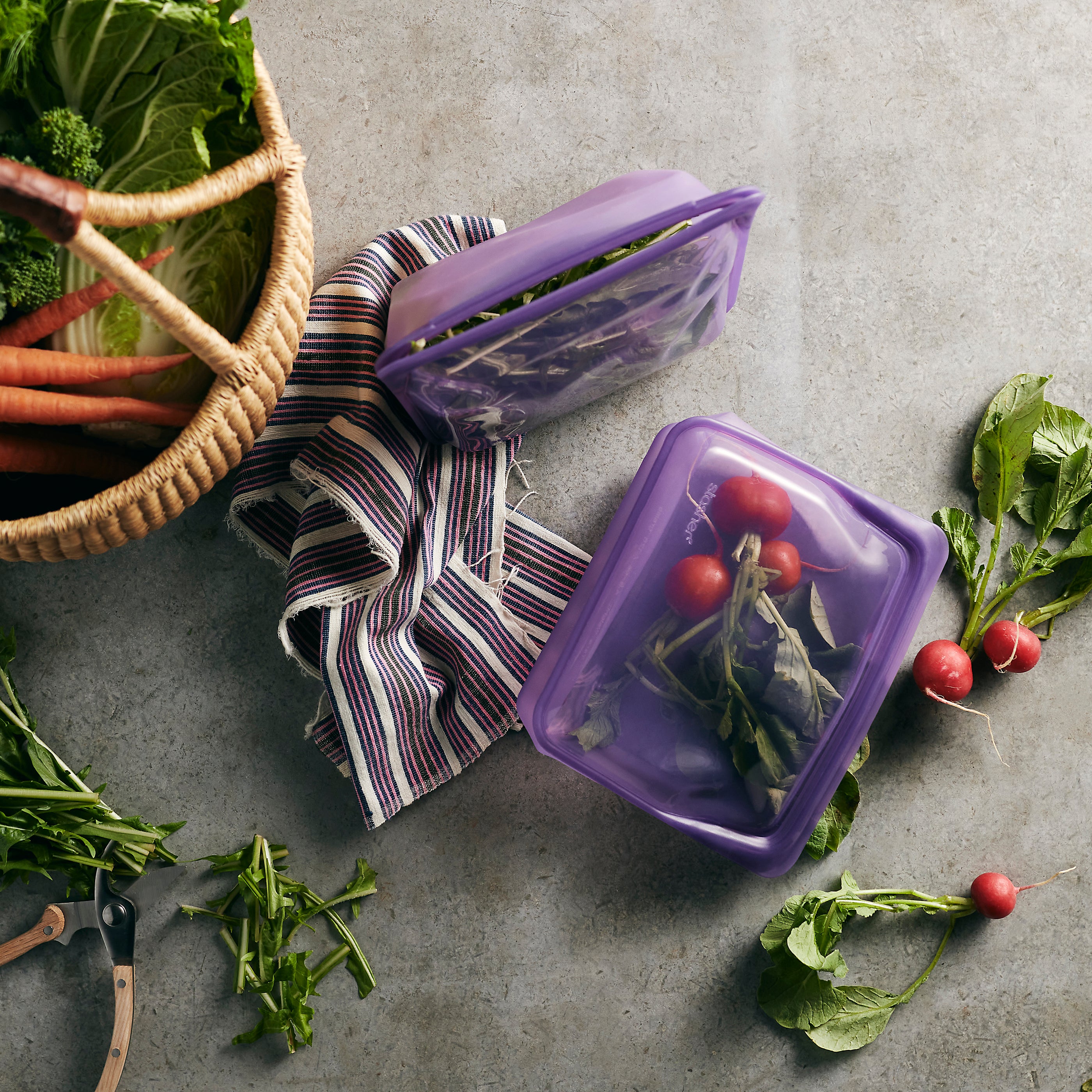 Sea Urchin: Stand-Up Mega Reusable Silicone Bag