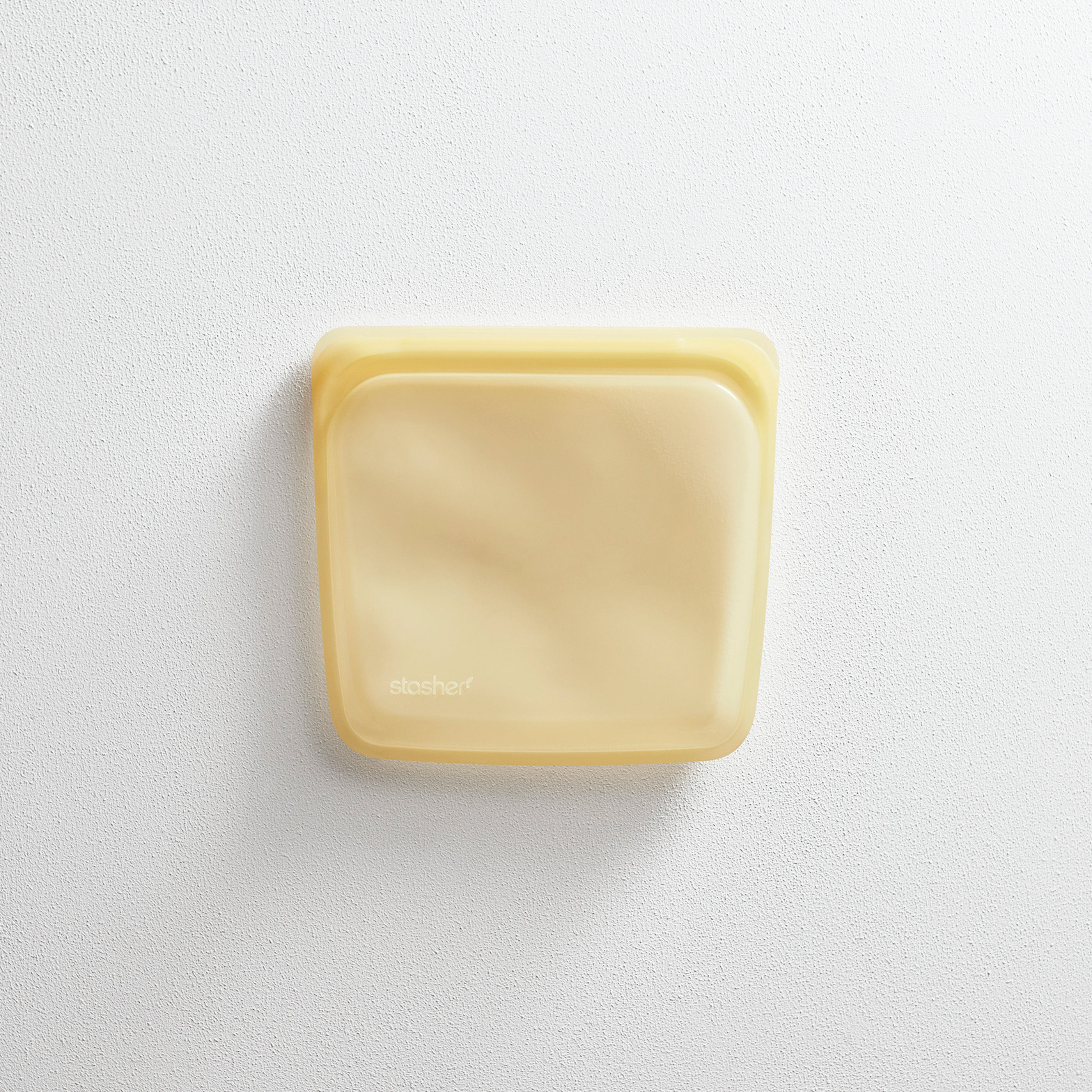 yellow: Reusable Silicone Stasher Sandwich Bag